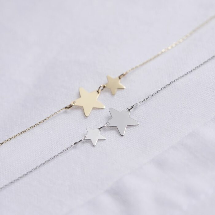 lantisor din aur de 14k "meda"