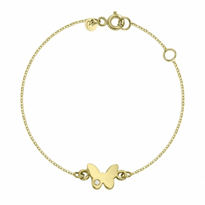 cercei din aur de 14 k cu diamant „zoe” (copiaza)